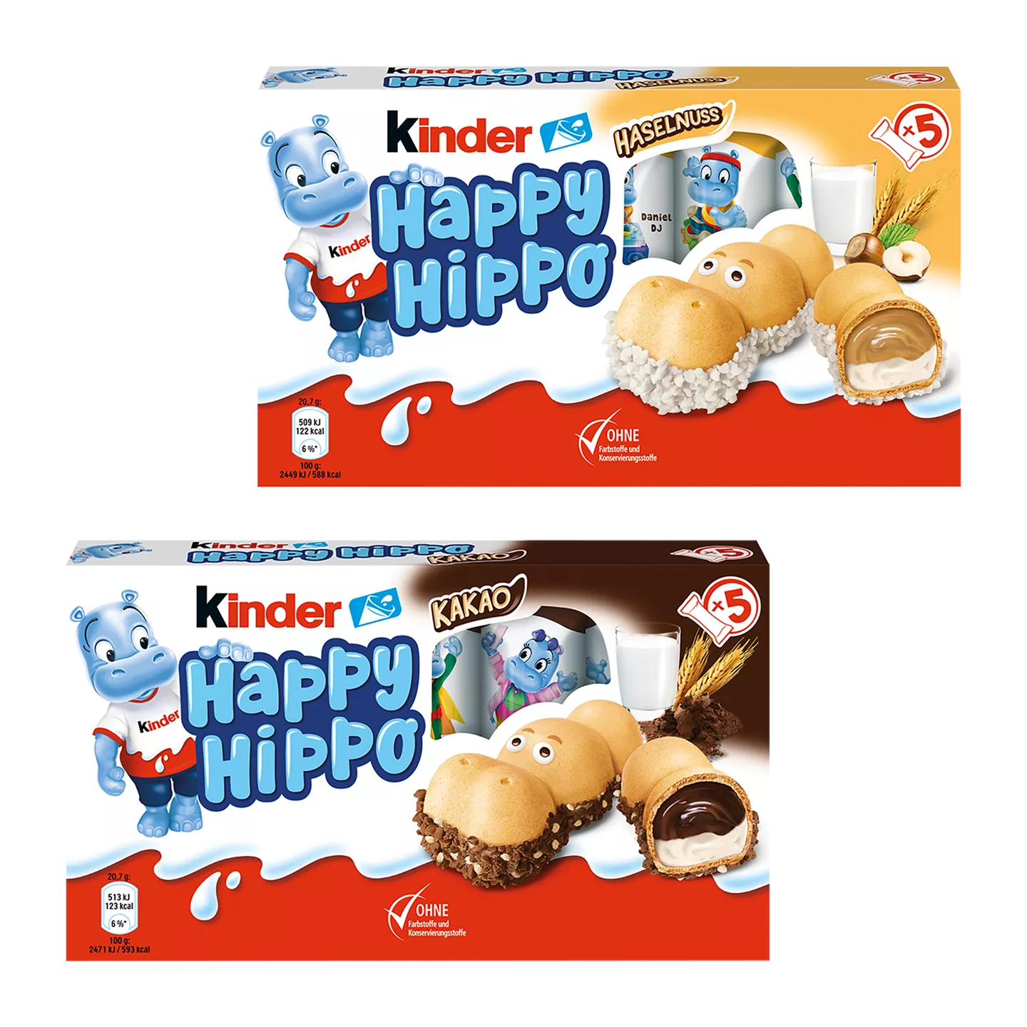 Kinder Happy Hippo