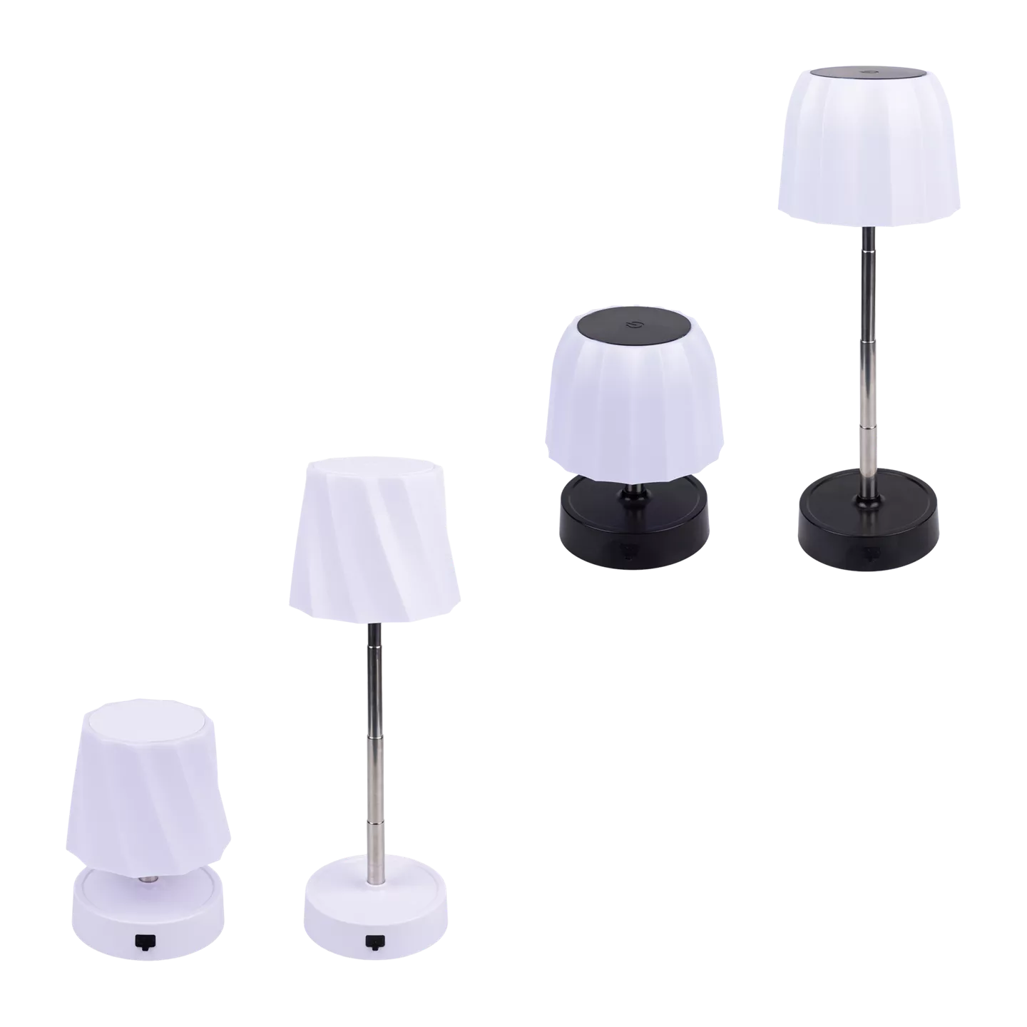 LED-Teleskop-Tischleuchte