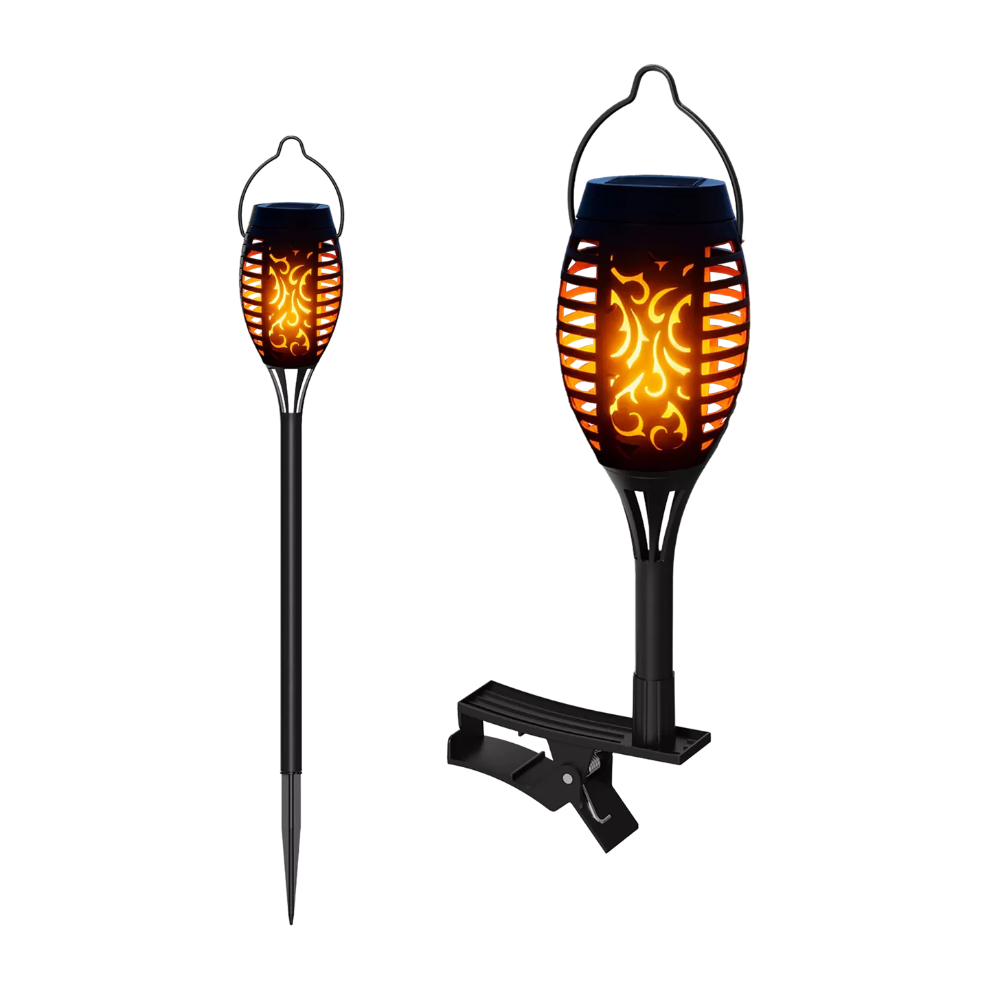 Solar-LED-Gartenfackel