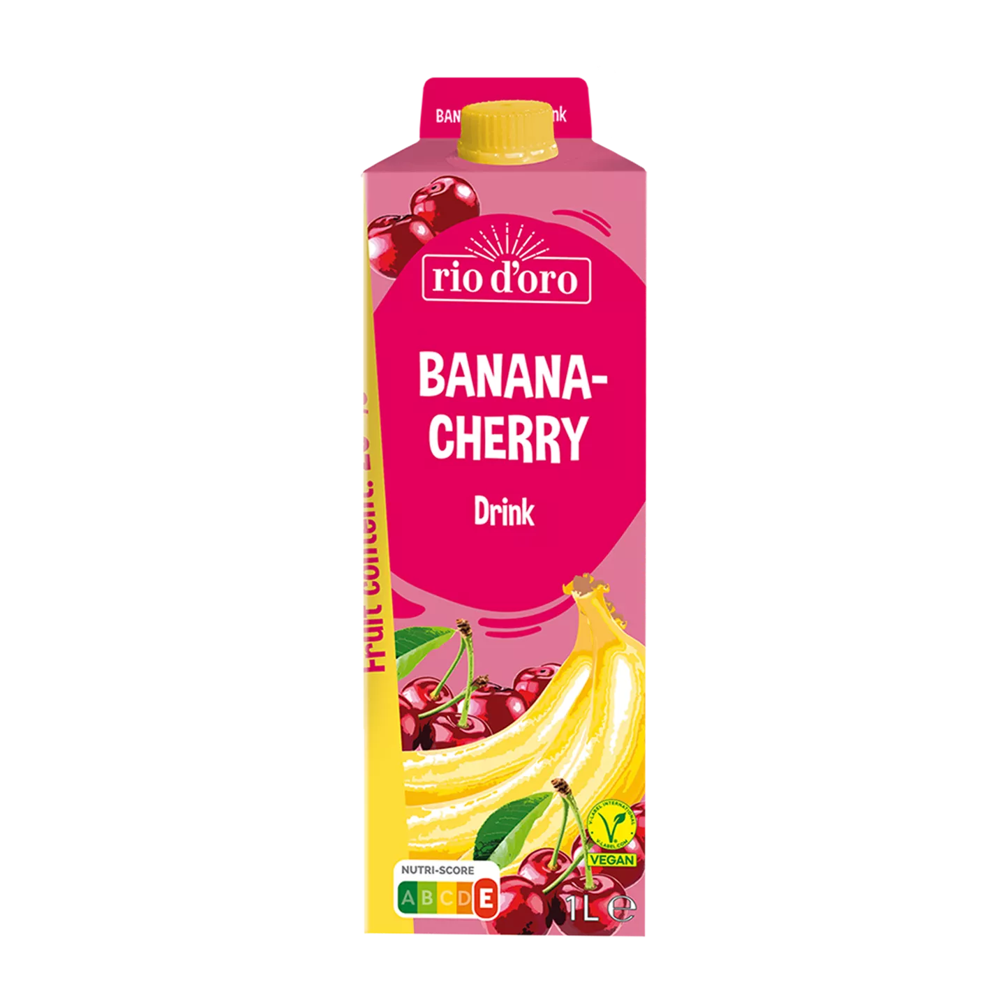 Bananen-Kirsch-Getränk
