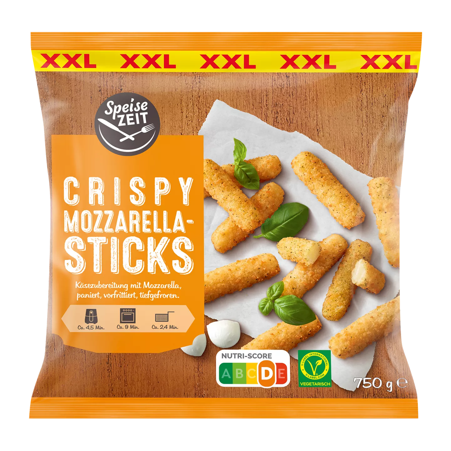 Crispy Mozzarella-Sticks XXL