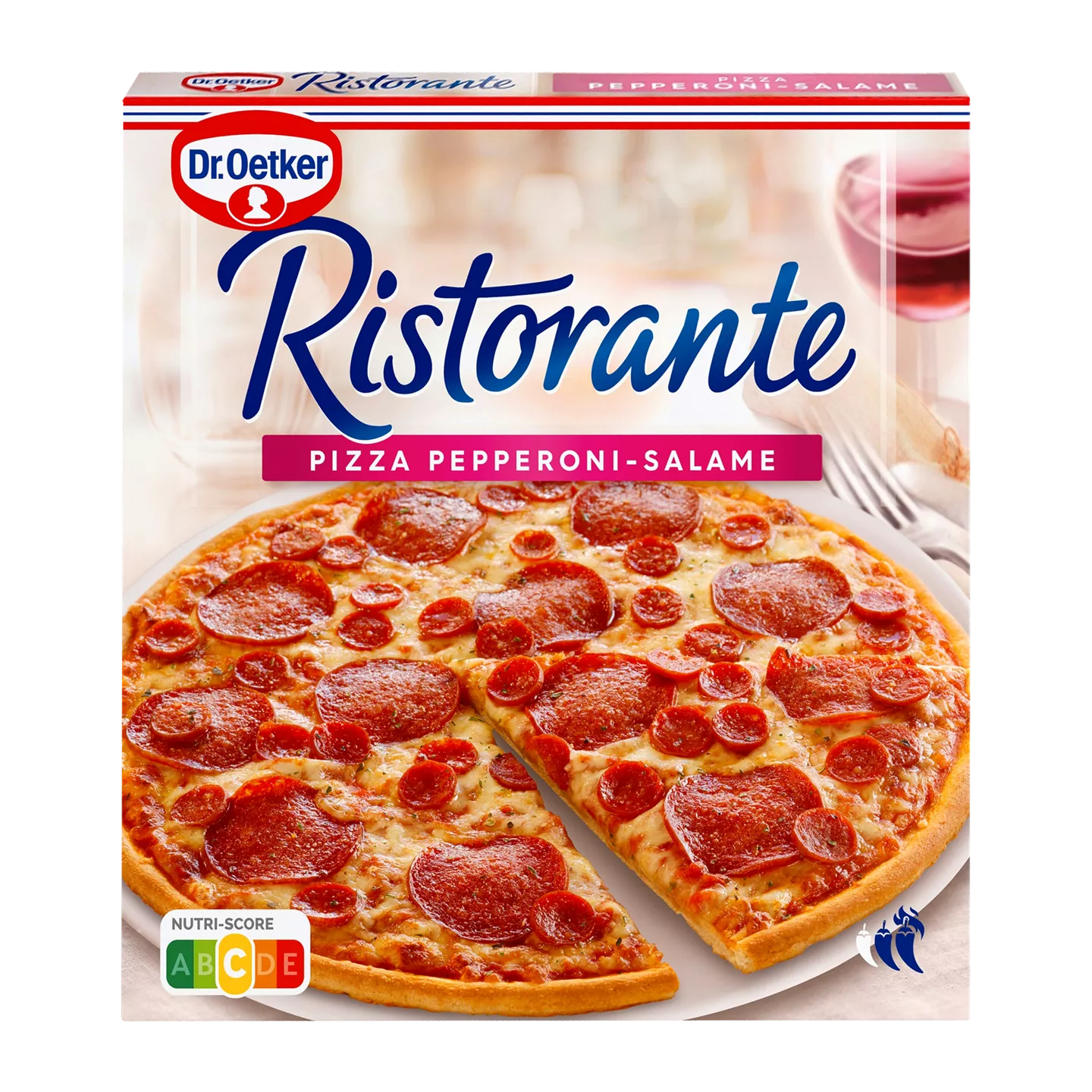 Ristorante Pizza Pepperoni-Salame