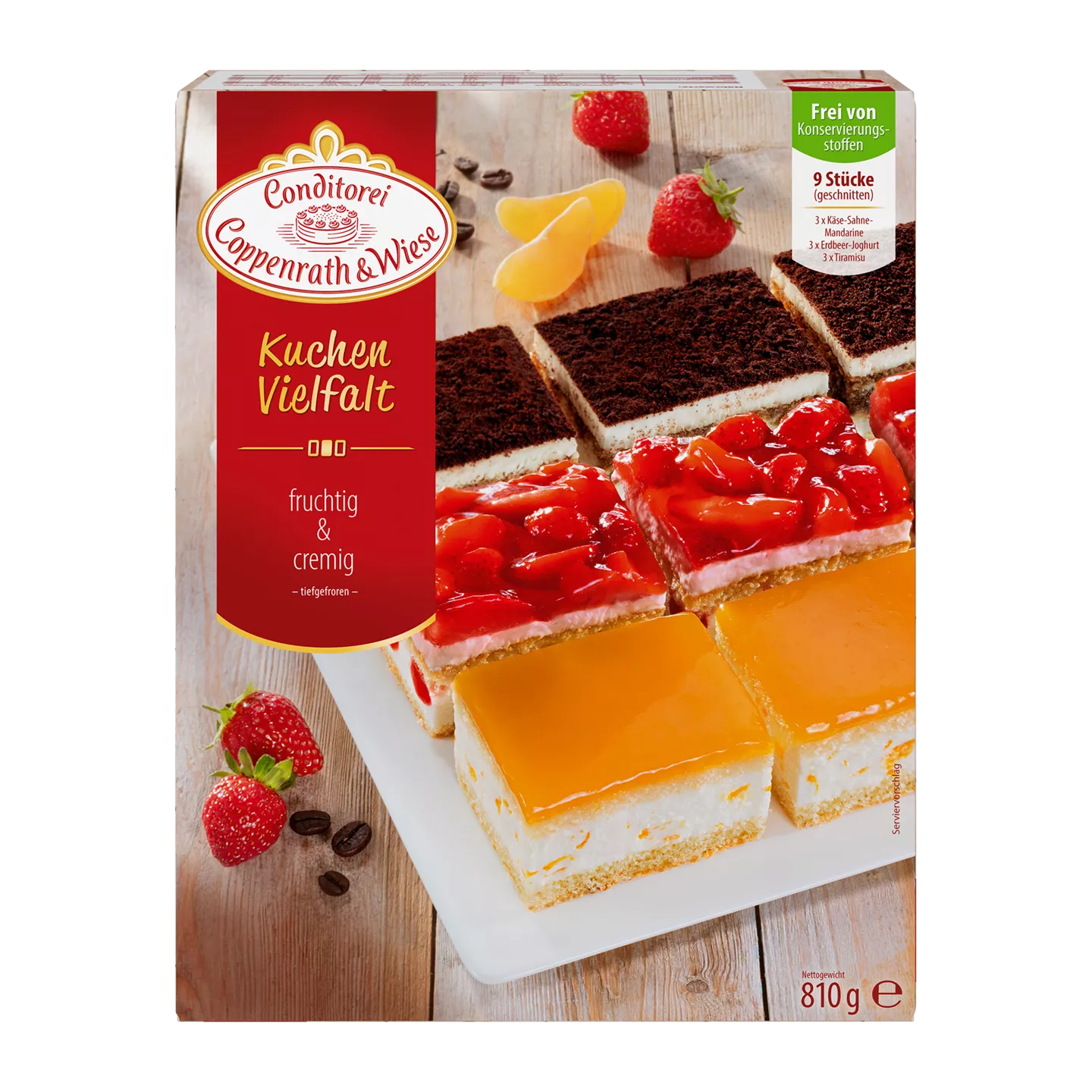 Kuchen-Vielfalt fruchtig & cremig