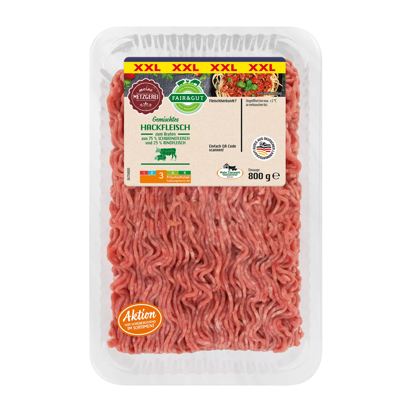 Gemischtes Hackfleisch XXL