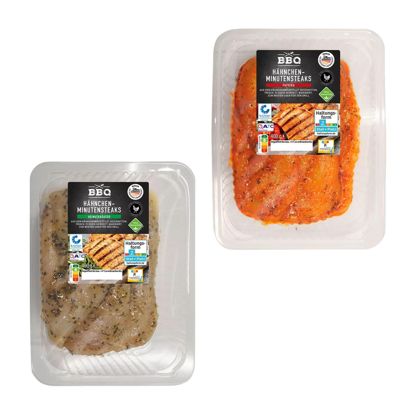 Hähnchen-Minutensteaks