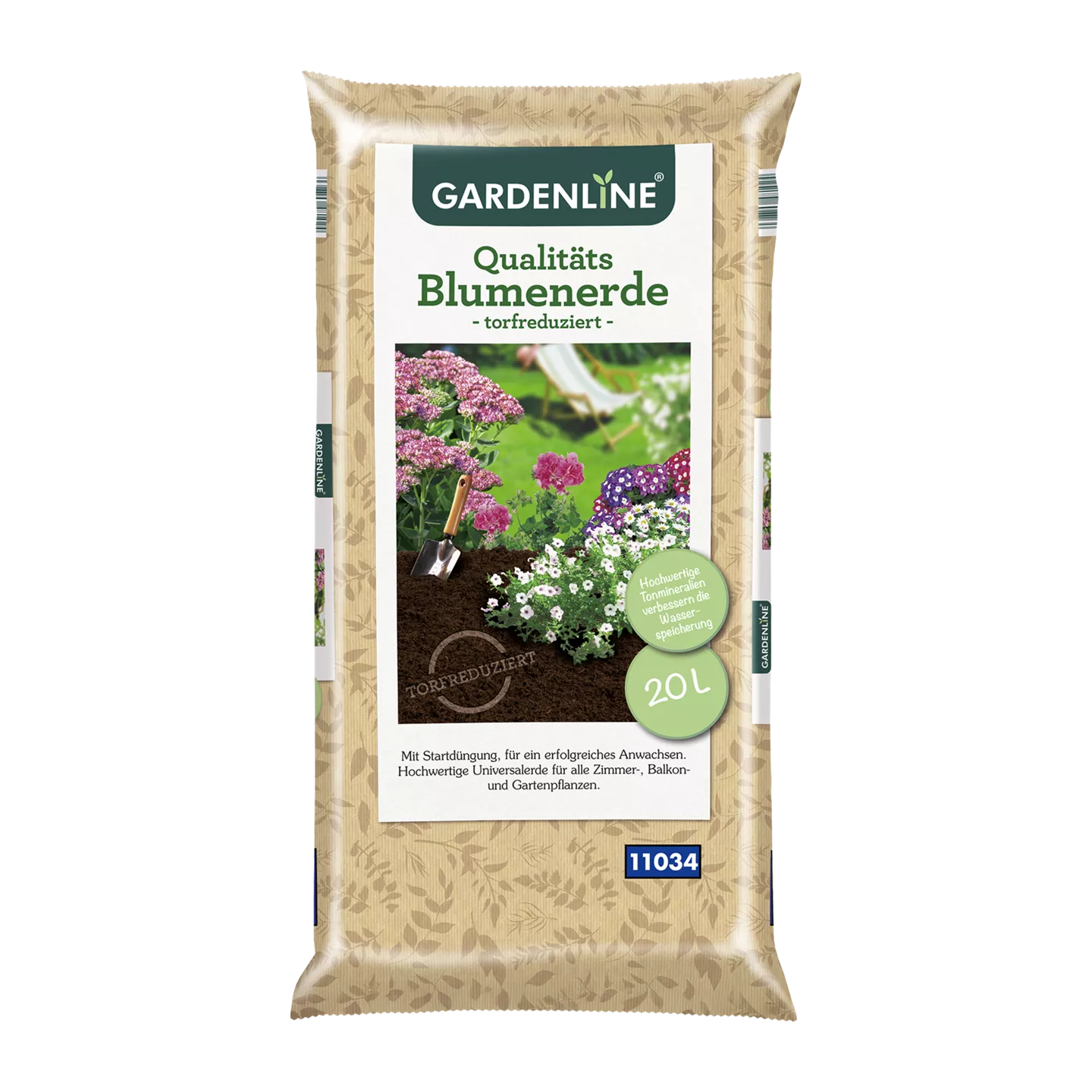 Qualitäts-Blumenerde
