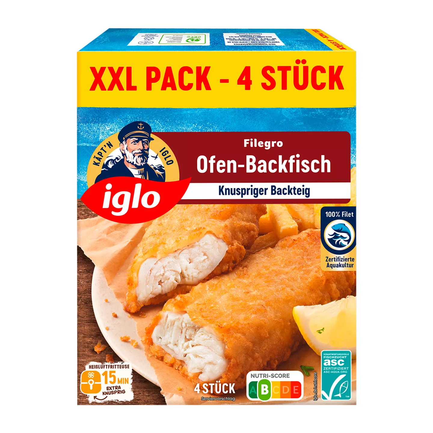 Filegro Ofen-Backfisch XXL