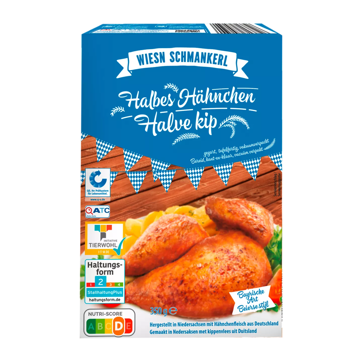 Halbes Hähnchen
