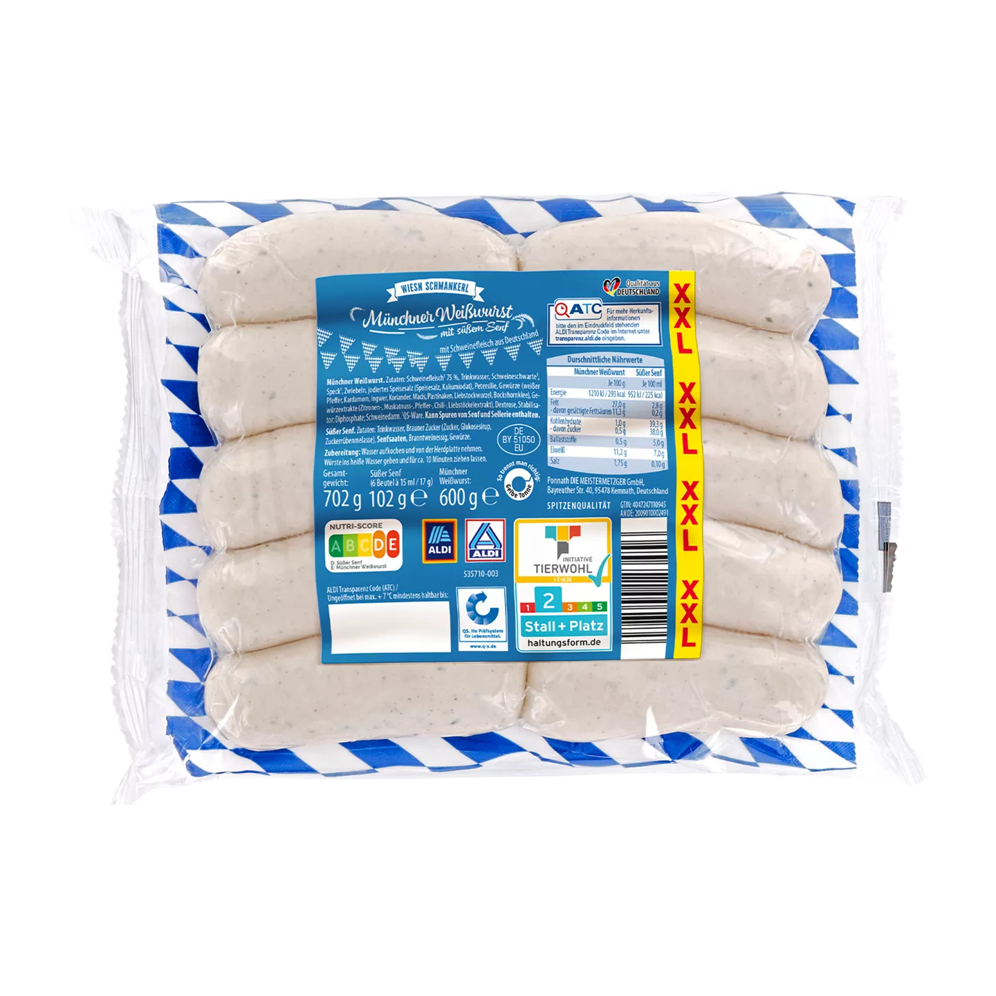 Münchner Weißwurst XXL