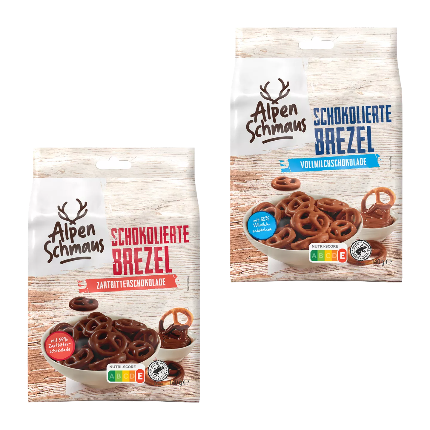 Schokolierte Brezeln