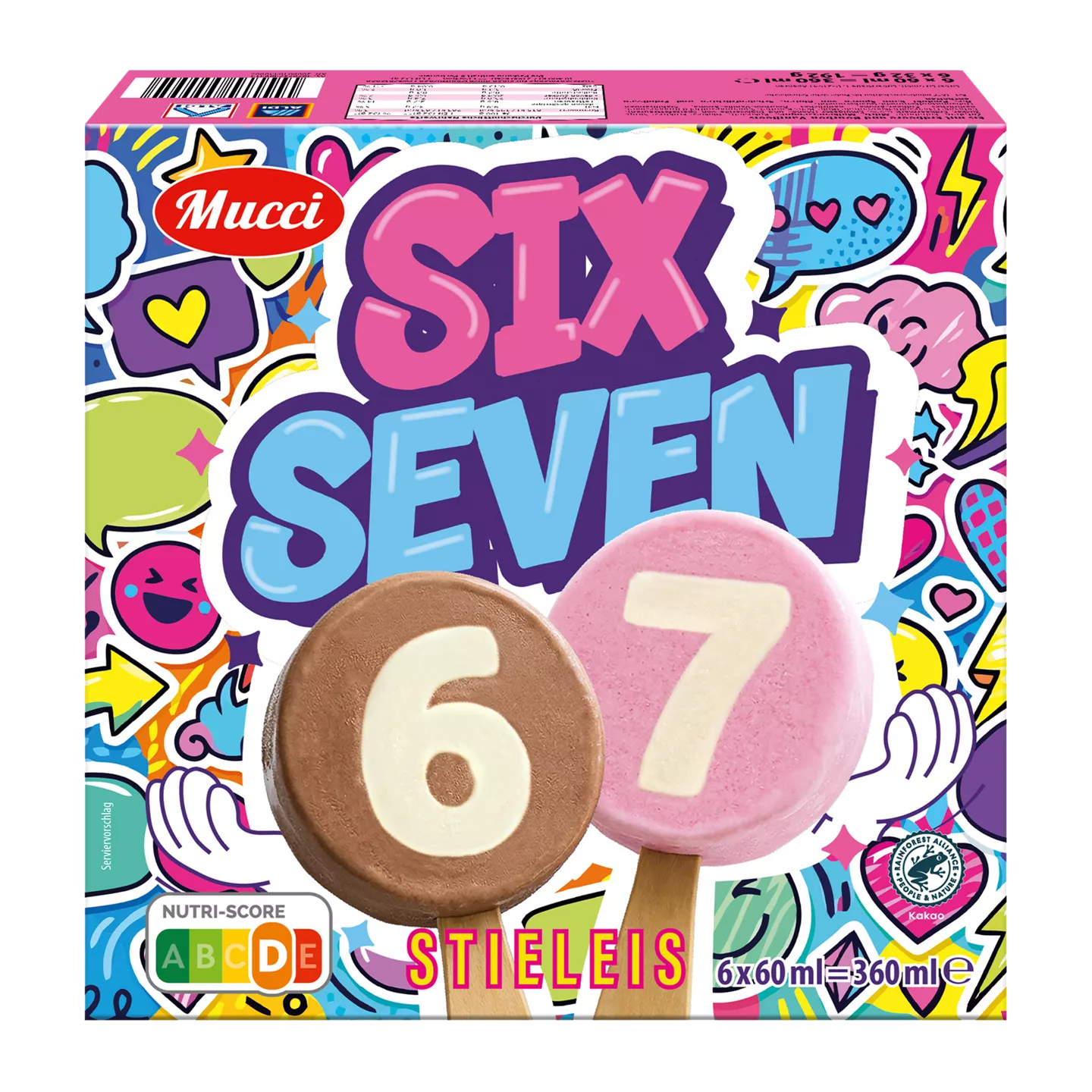 Six-Seven-Stieleis