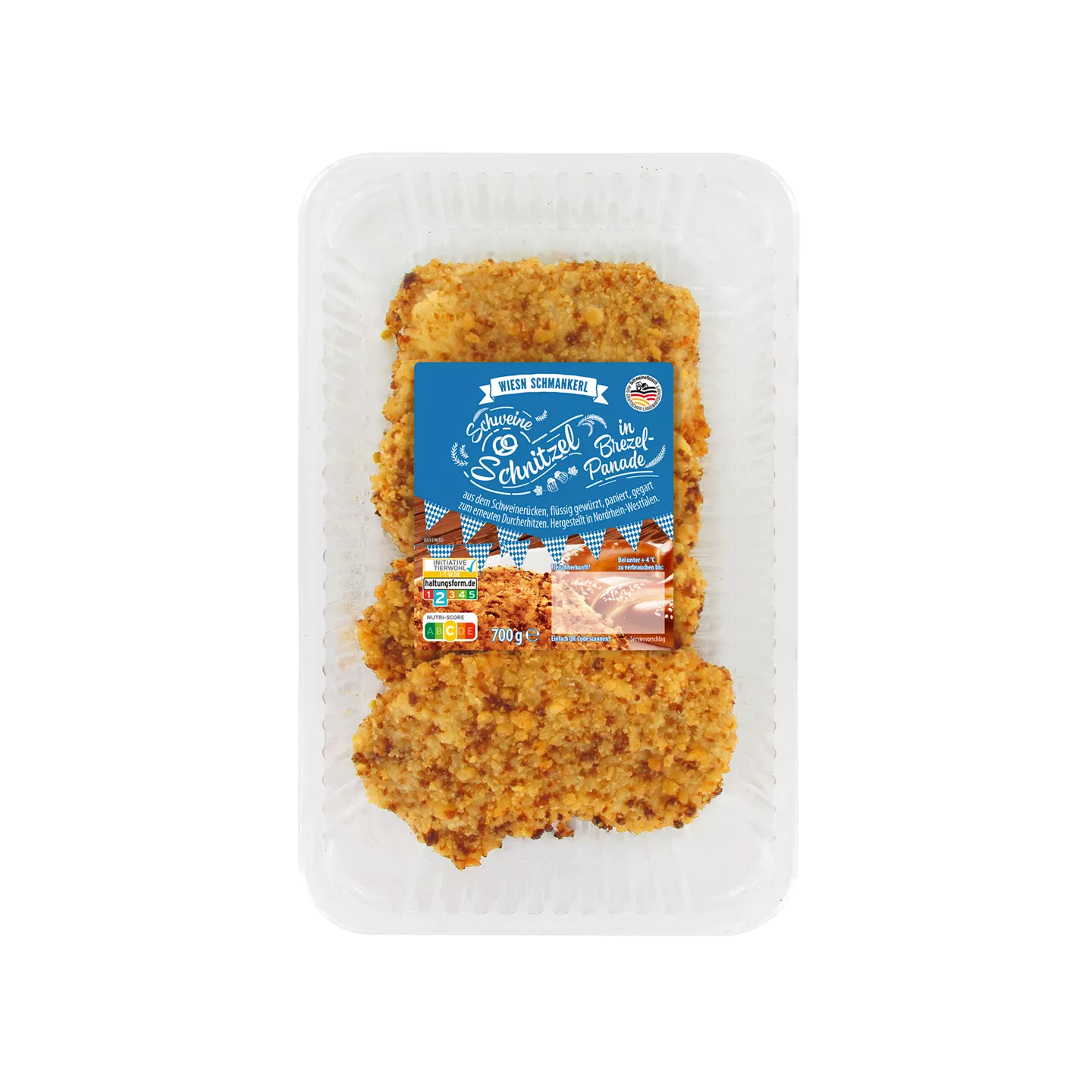 Schnitzel, paniert