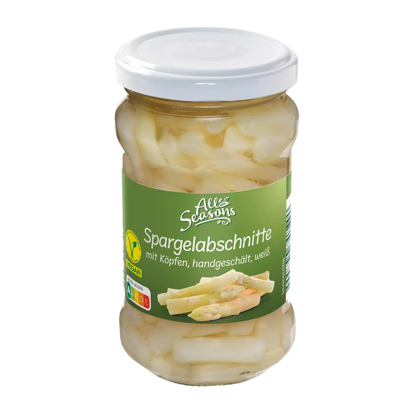 Spargelabschnitte