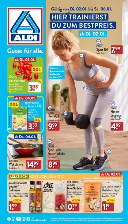 Aldi Nord Prospekt 04.01.2024
