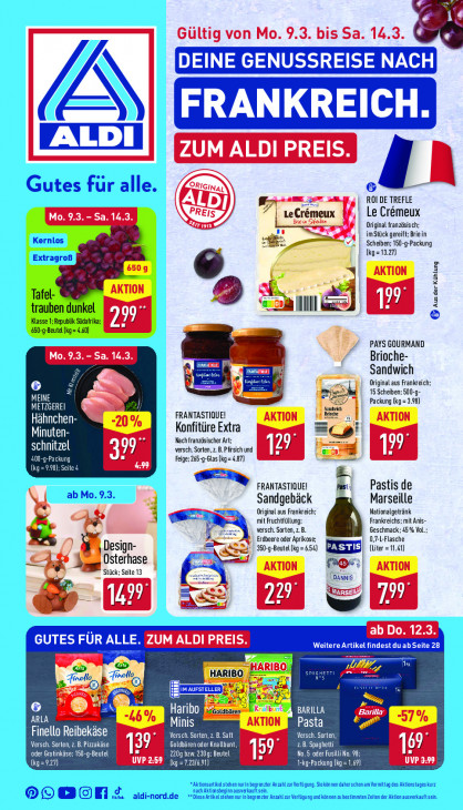 Aldi Nord Prospekt 12.03.2026