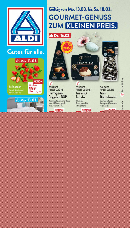 Aldi Nord Prospekt 13.03.2023