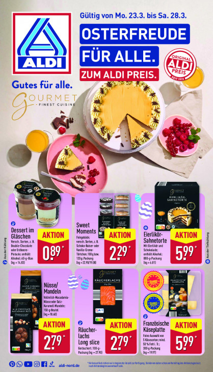 Aldi Nord Prospekt 26.03.2026
