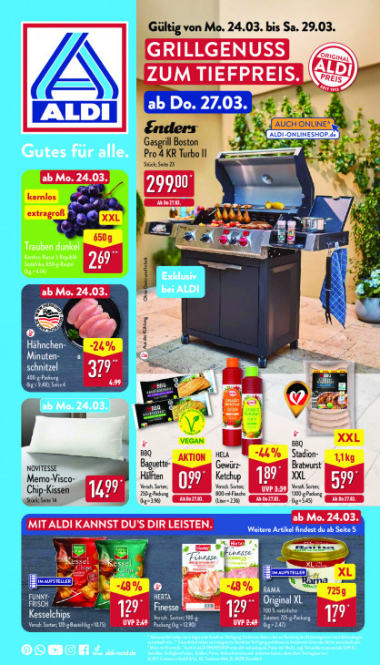 Aldi Nord Prospekt 27.03.2025