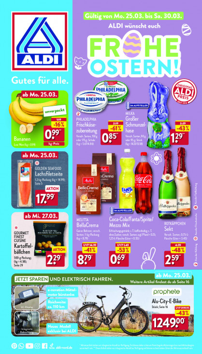 Aldi Nord Prospekt 27.03.2024