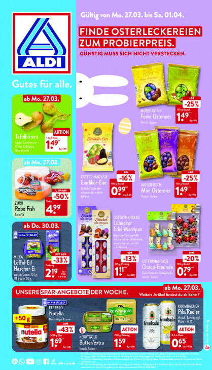 Aldi Nord Prospekt 30.03.2023