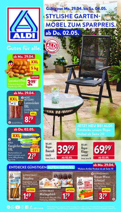 Aldi Nord Prospekt 02.05.2024