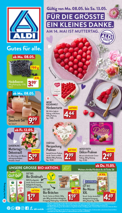 Aldi Nord Prospekt 12.05.2023