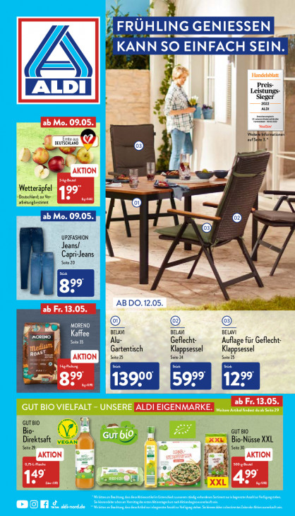 Aldi Nord Prospekt 12.05.2022