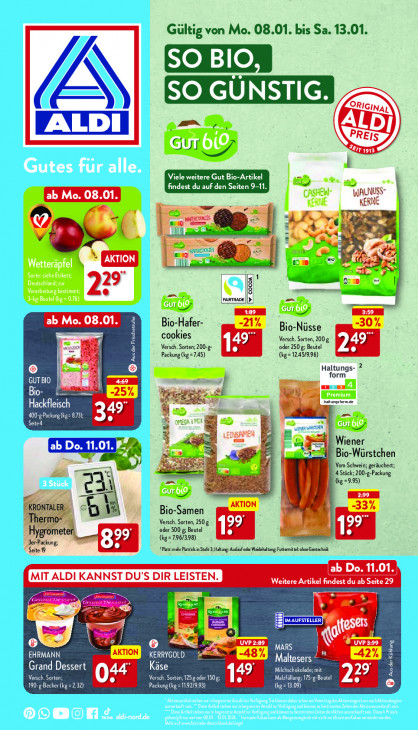 Aldi Nord Prospekt 11.01.2024
