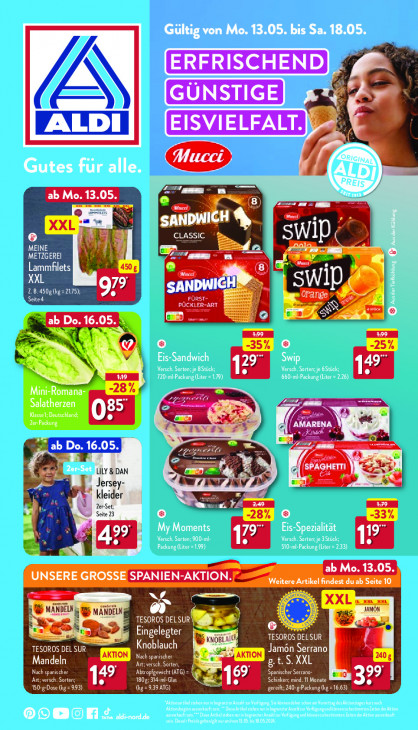 Aldi Nord Prospekt 17.05.2024