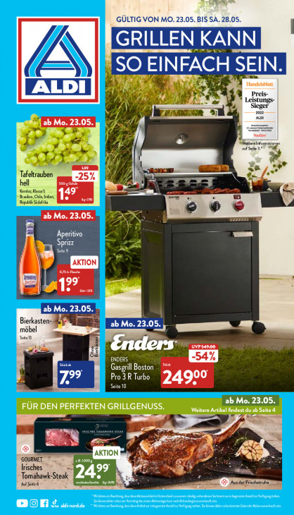 Aldi Nord Prospekt 25.05.2022