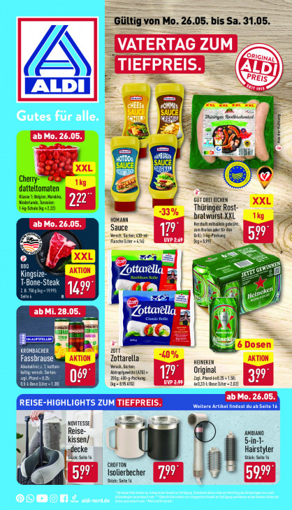 Aldi Nord Prospekt 28.05.2025