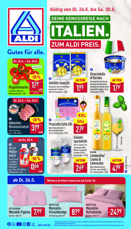 Aldi Nord Prospekt 28.05.2026