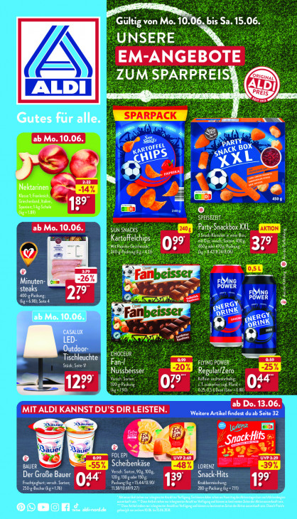 Aldi Nord Prospekt 13.06.2024