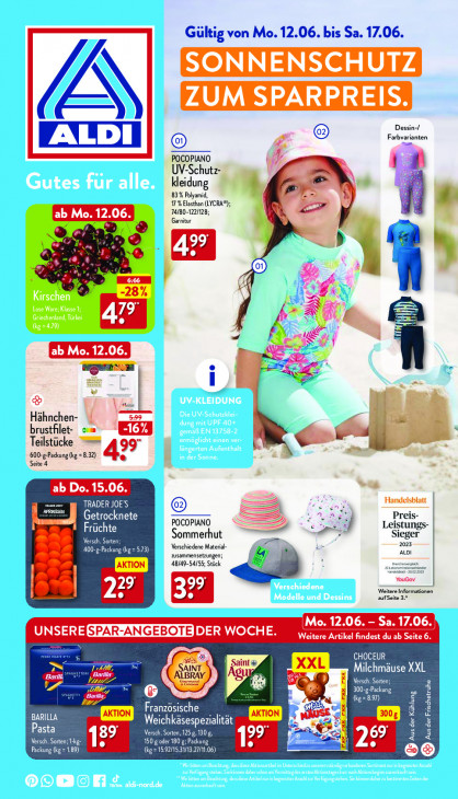 Aldi Nord Prospekt 15.06.2023