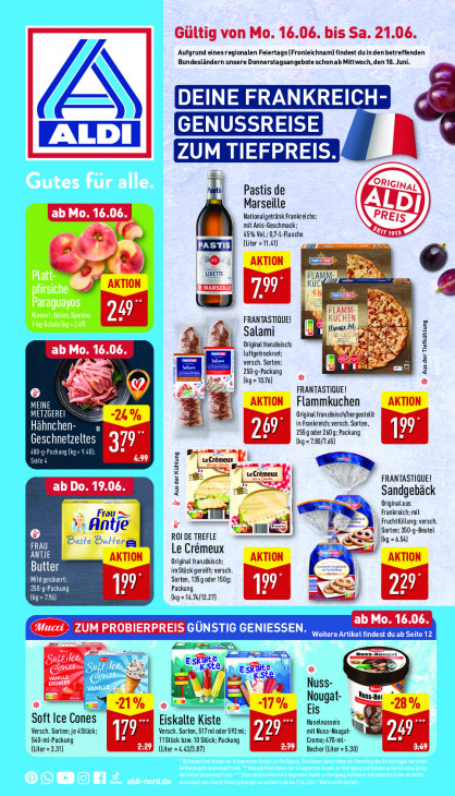 Aldi Nord Prospekt 19.06.2025