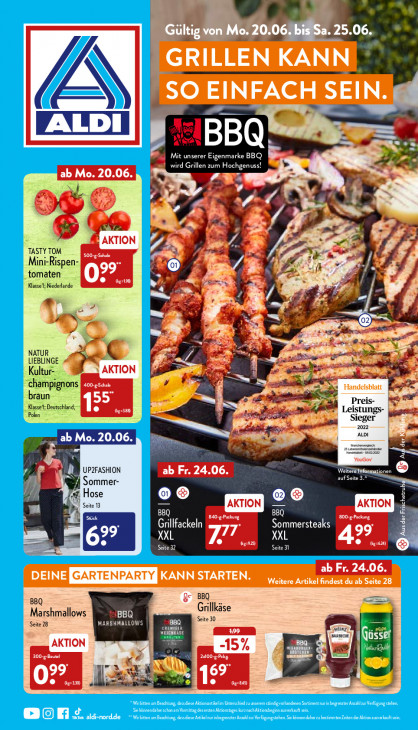 Aldi Nord Prospekt 23.06.2022