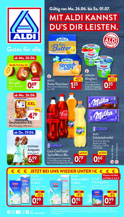 Aldi Nord Prospekt 29.06.2023