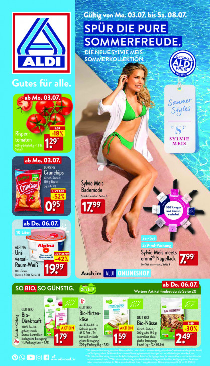 Aldi Nord Prospekt 06.07.2023