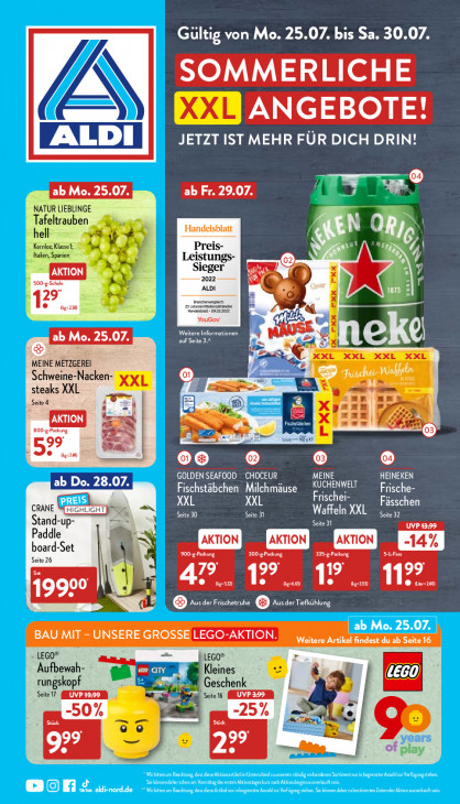 Aldi Nord Prospekt 28.07.2022
