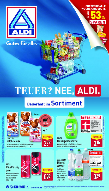 Aldi Nord Prospekt 25.09.2025