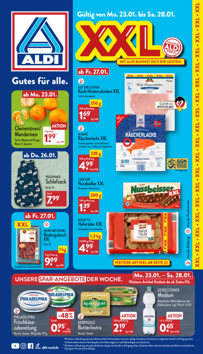 Aldi Nord Prospekt 26.01.2023