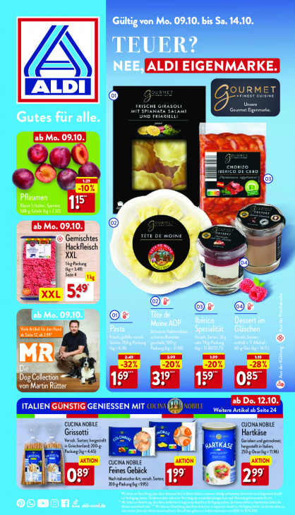 Aldi Nord Prospekt 12.10.2023