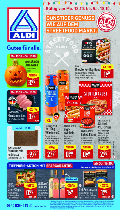 Aldi Nord Prospekt 16.10.2025