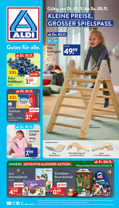 Aldi Nord Prospekt 03.11.2022