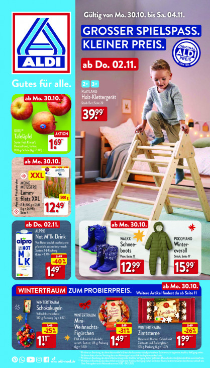 Aldi Nord Prospekt 02.11.2023