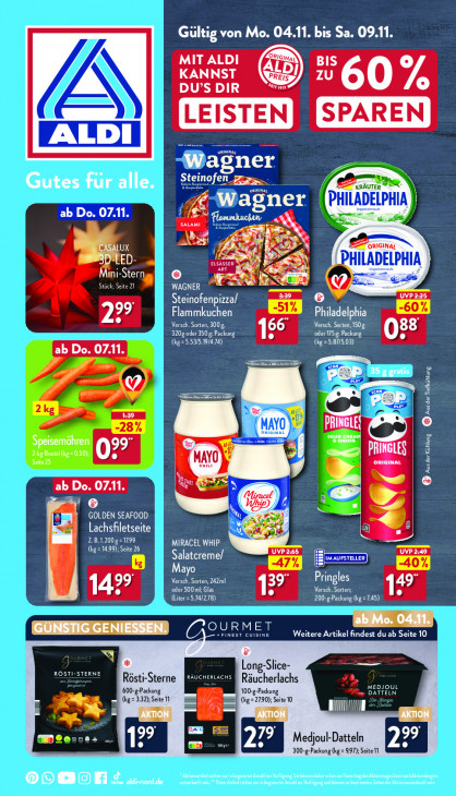 Aldi Nord Prospekt 07.11.2024