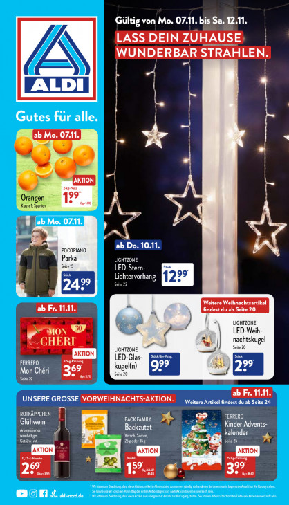 Aldi Nord Prospekt 10.11.2022