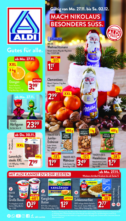 Aldi Nord Prospekt 30.11.2023