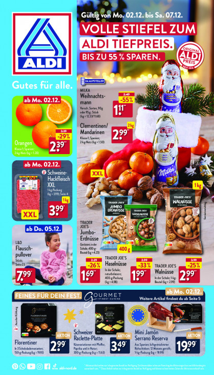 Aldi Nord Prospekt 05.12.2024