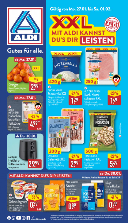 Aldi Nord Prospekt 30.01.2025